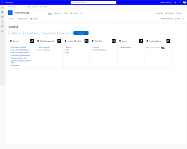 Settings - Admin Settings - Admin